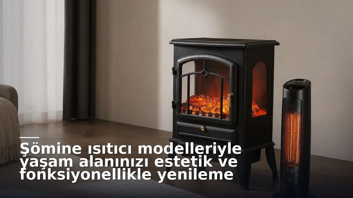Şömine Isıtıcı Modelleriyle Yaşam Alanınızı Estetik Ve Fonksiyonellikle Yenileme