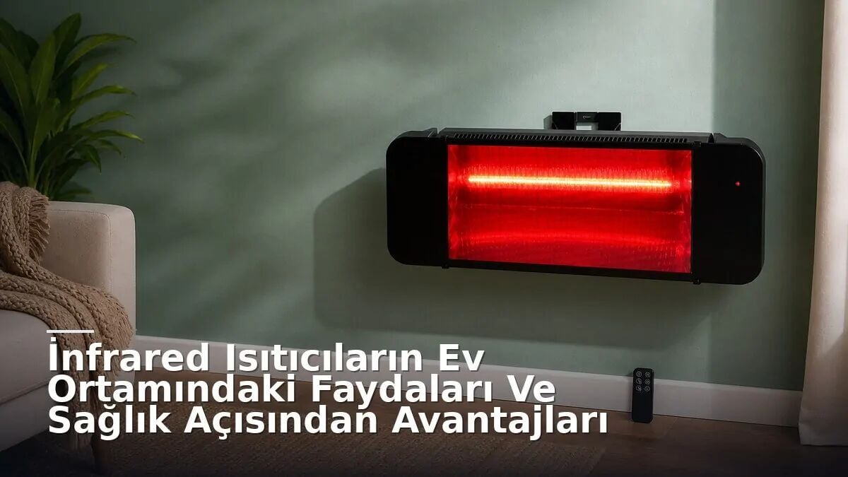 İnfrared Isıtıcıların Ev Ortamındaki Faydaları Ve Sağlık Açısından Avantajları