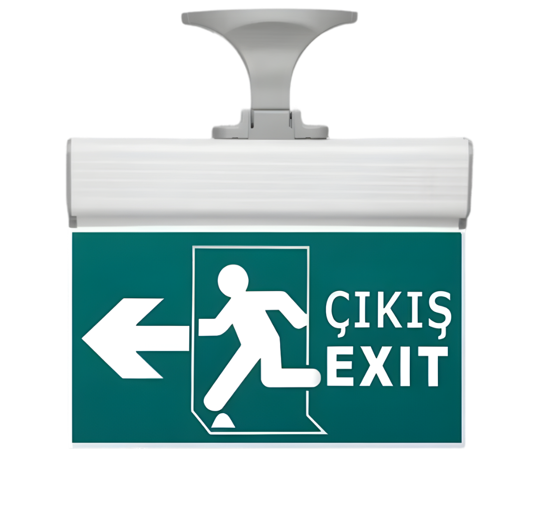 Cata 3w Exıt Çıkış Armatürü Ledli 3 Saat Akülü Şarjlı CT-9165