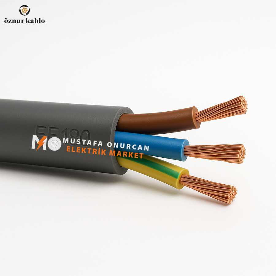 Öznur Kablo 3X150+70 N2XH-FE180 Kablo