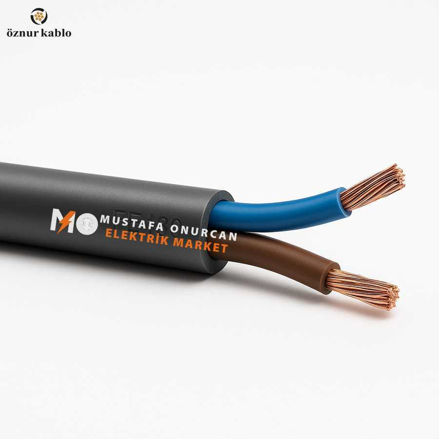 Öznur Kablo 2X4 N2XH-FE180 Kablo