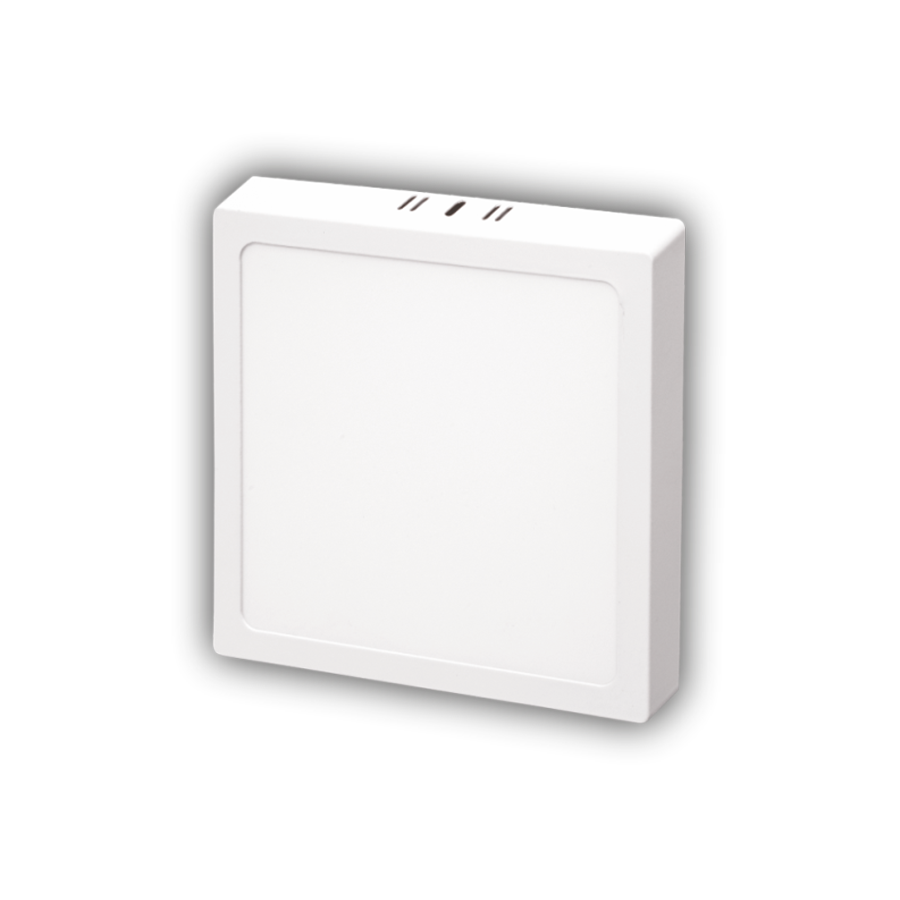 Lampist 18W Kare LED Panel Beyaz Kasa 6500K Beyaz Işık LPX-PANEL-18W-KARE-6500K