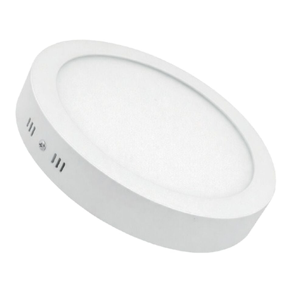 Lampist 24W Sıva Üstü Yuvarlak LED Panel Beyaz 6500K Beyaz Işık LP3050-PB-6500K
