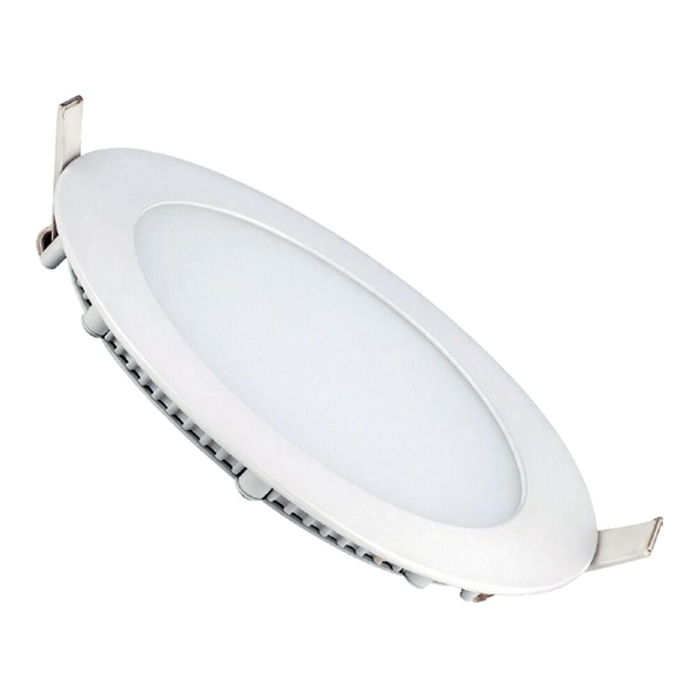 Lampist 18W Sıva Altı Yuvarlak Slim LED Panel Metal Kasa Beyaz 3000K Gün Işığı LP2270-B-3000K