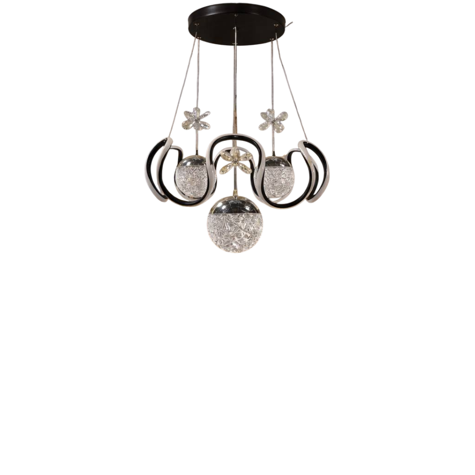Muslight Ahtapot 3 Toplu Model 50W 45x70 cm Siyah Kaplama 3 Renk Işık