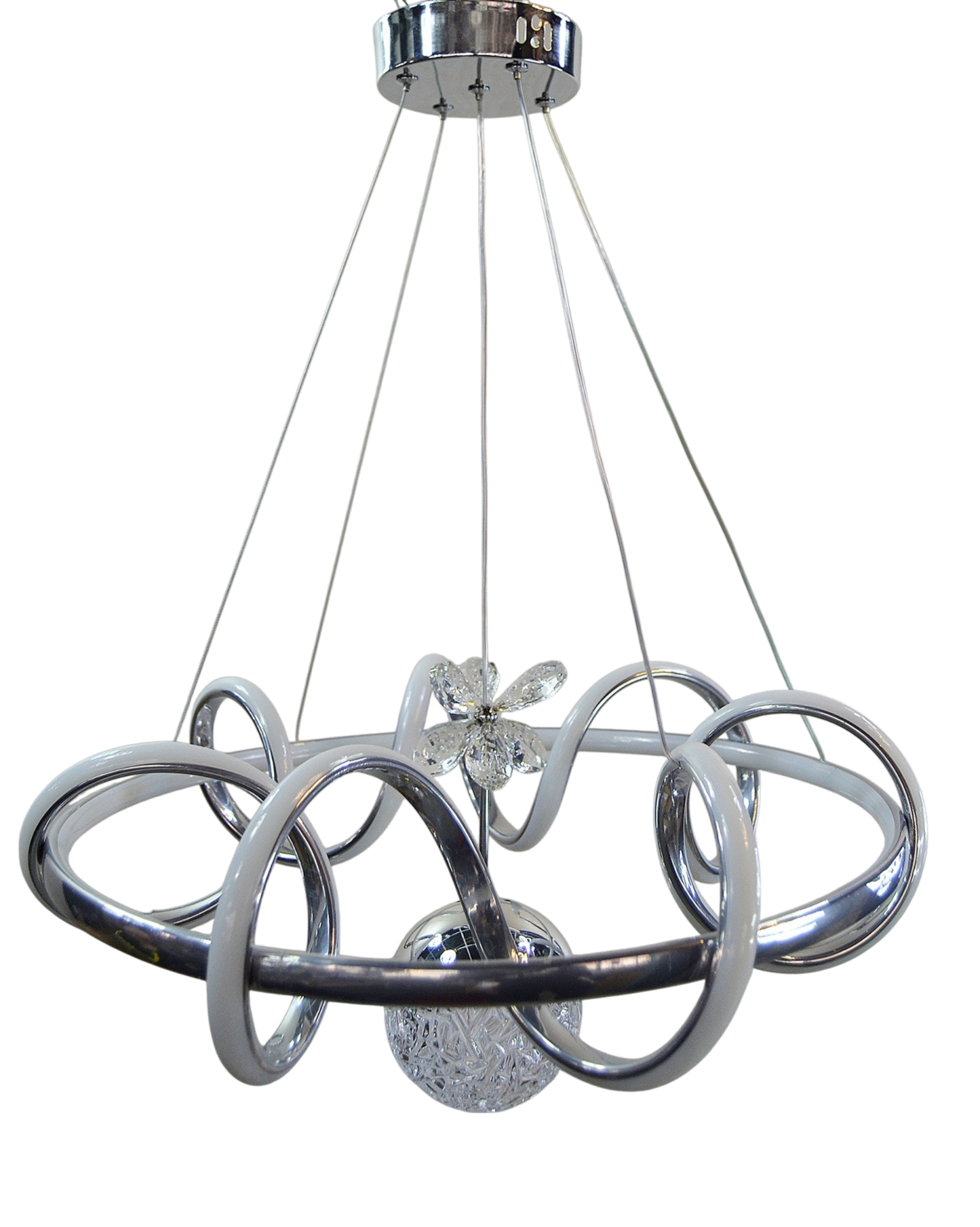 Muslight Toplu Kuzey Model 40W 40x70 cm Krom Kaplama 3 Renk Işık