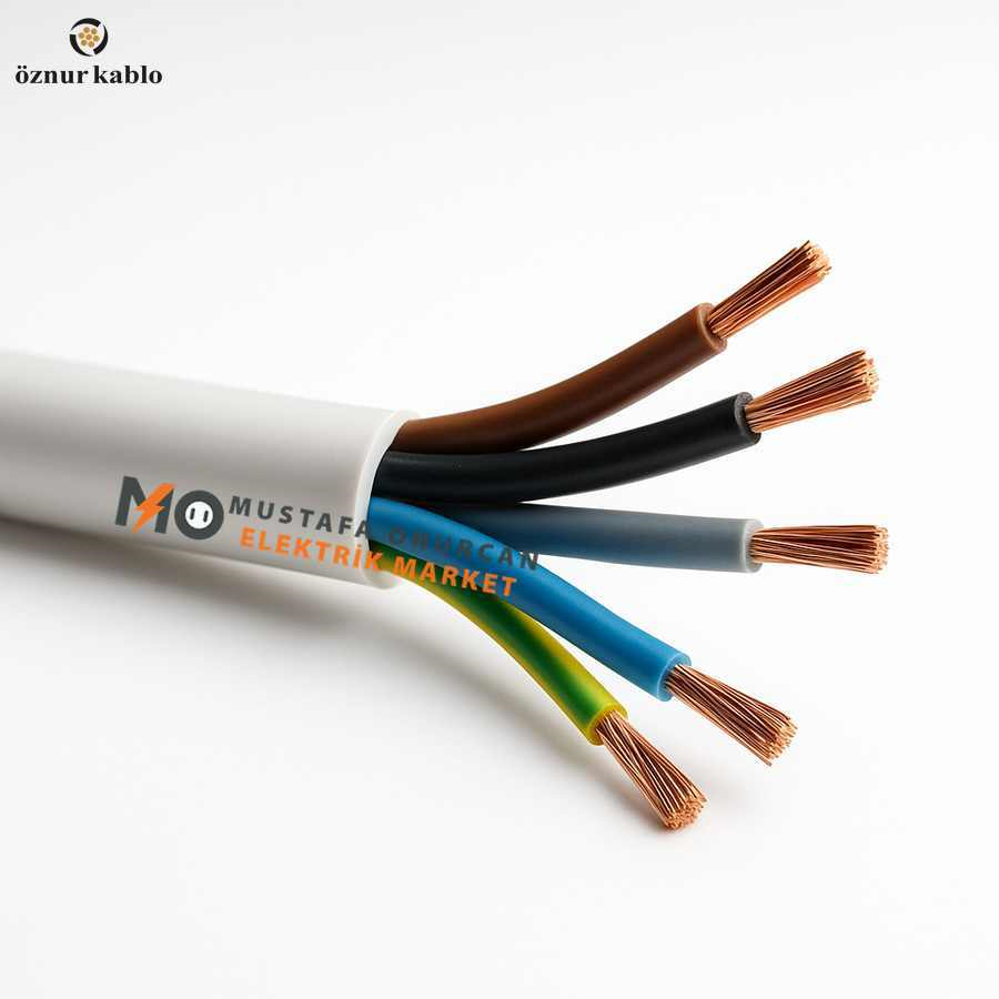 Öznur Kablo 5X2.5 H052XZ1-F TTR Halogen Free Kablo