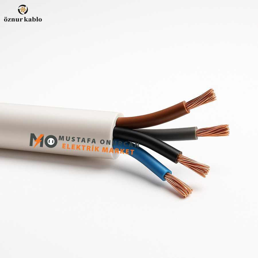 Öznur Kablo 4X2.5 H052XZ1-F TTR Halogen Free Kablo