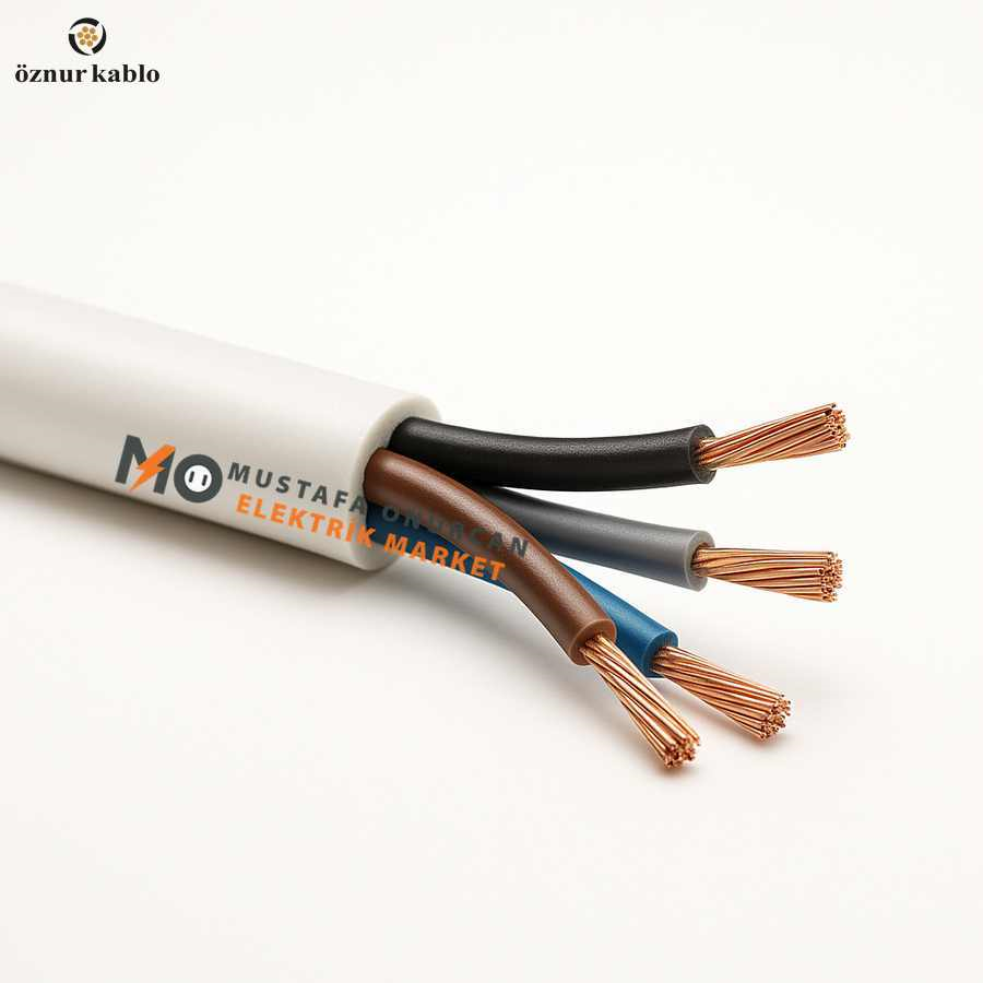 Öznur Kablo 4X0.75 H052XZ1-F TTR Halogen Free Kablo