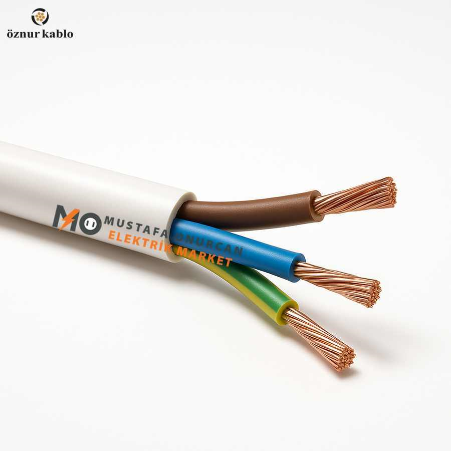 Öznur Kablo 3X4 H052XZ1-F TTR Halogen Free Kablo