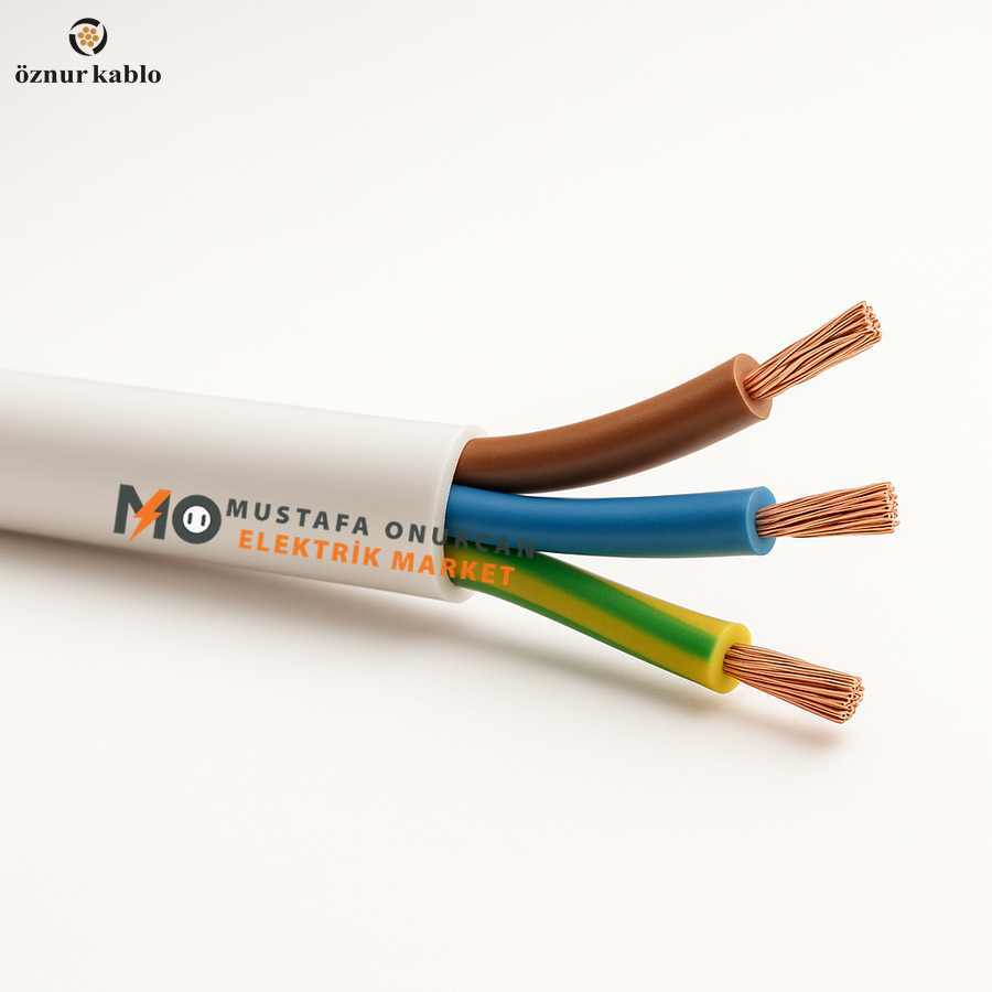 Öznur Kablo 3X1.5 H052XZ1-F TTR Halogen Free Kablo