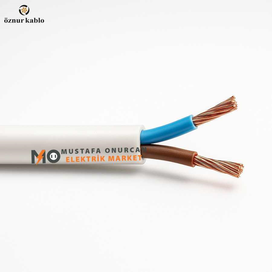 Öznur Kablo 2X0.75 H052XZ1-F TTR Halogen Free Kablo