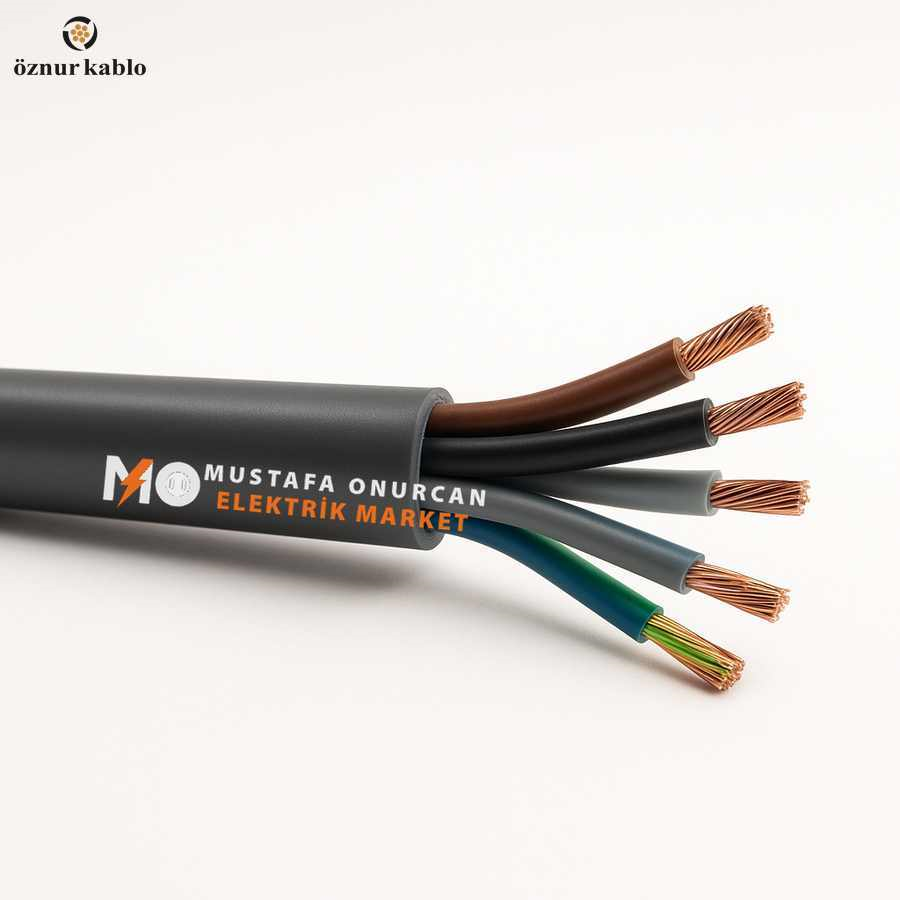 Öznur Kablo 5X1,5 N2XH Halogen Free Kablo