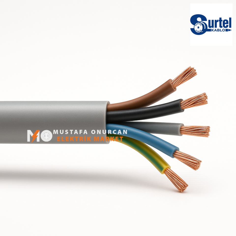 Surtel Kablo 5X1.5 NHXMH Kablo