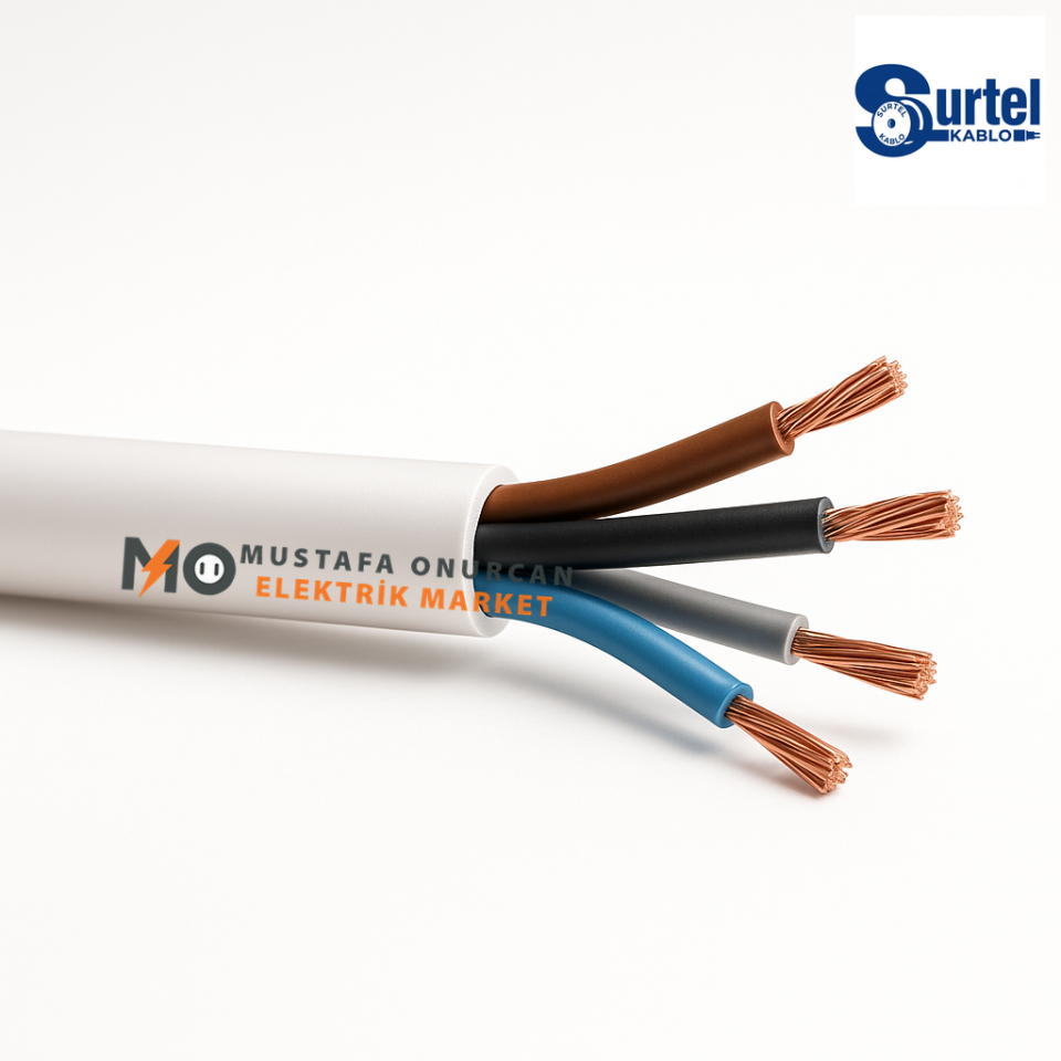 Surtel Kablo 4X2.5 TTR Kablo