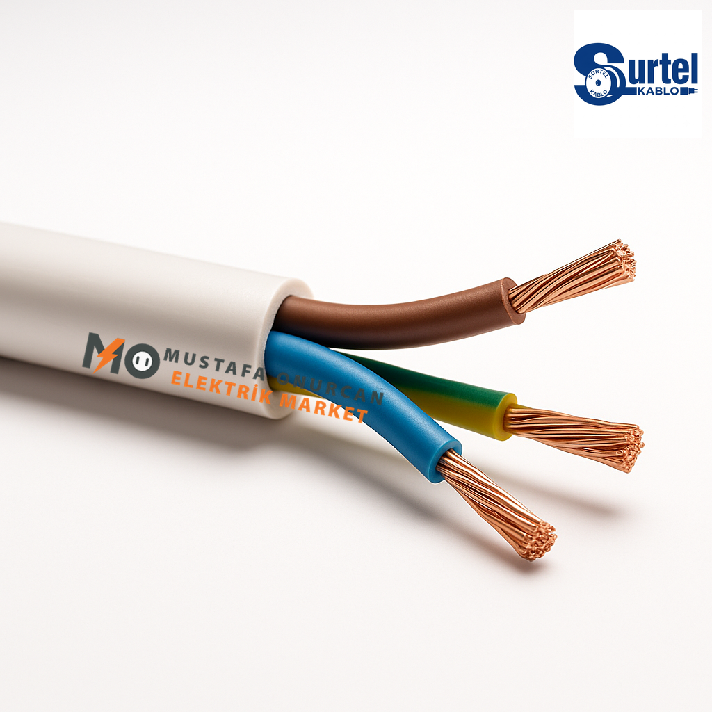 Surtel Kablo 3X2.5 TTR Kablo