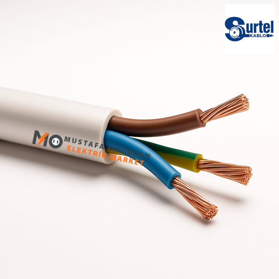 Surtel Kablo 3X2.5 TTR Kablo