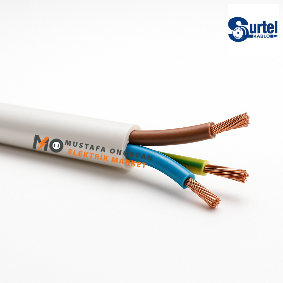 Surtel Kablo 3X1.5 TTR Kablo