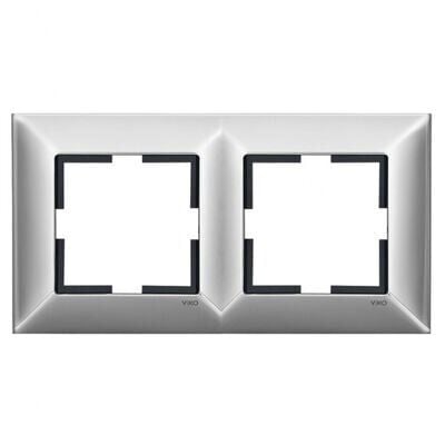 Viko Artline Trenda Metal Krom İkili Çerçeve | 92190812
