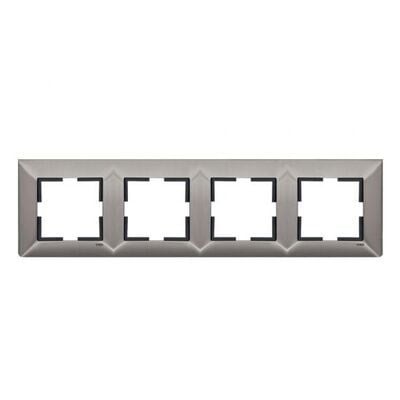 Viko Artline Trenda Metal Inox Dörtlü Çerçeve | 92190824