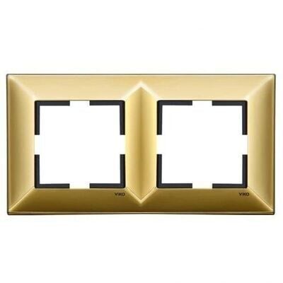 Viko Artline Trenda Metal Gold İkili Çerçeve | 92190832