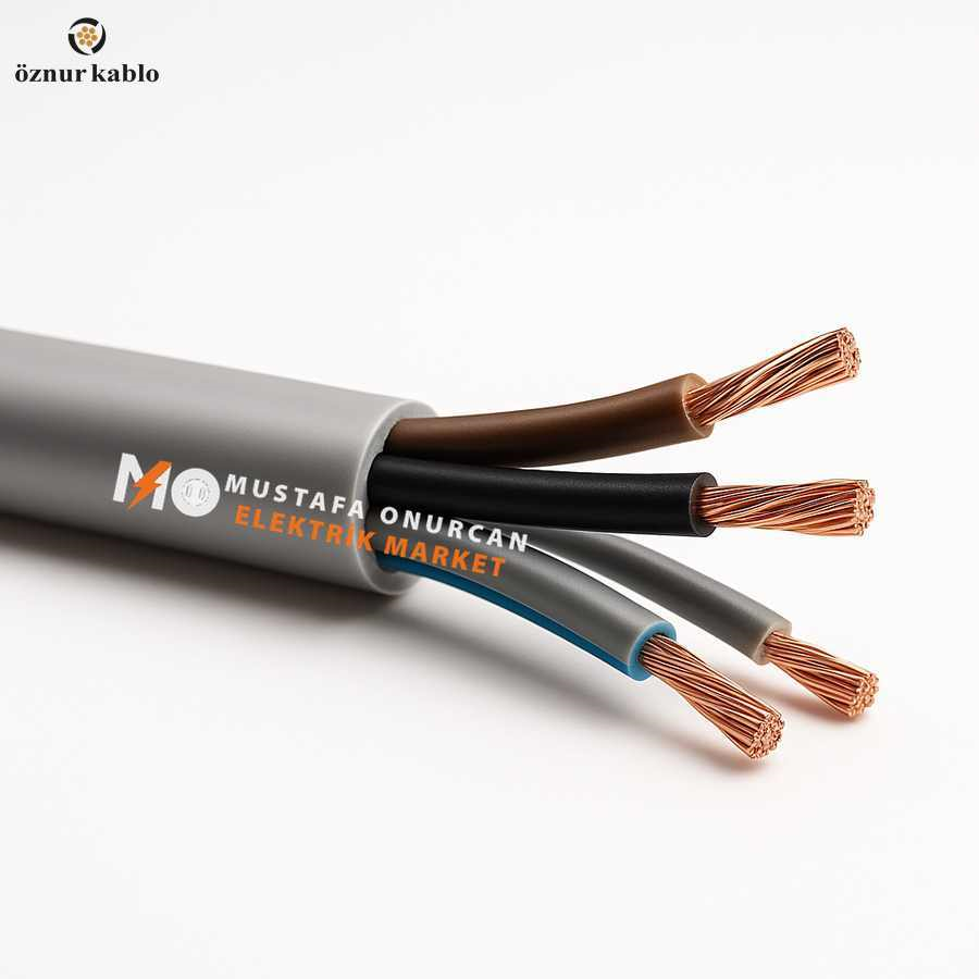 Öznur Kablo 4x6 mm NHXMH (Halogen Free)