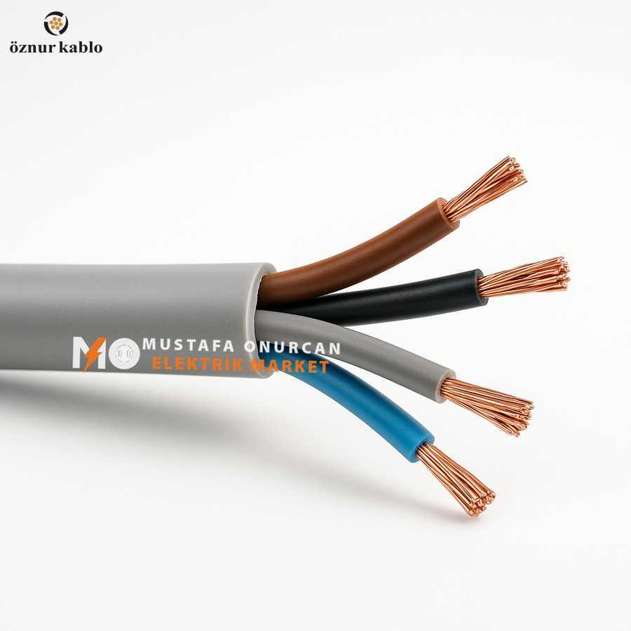 Öznur Kablo 4x2,5 mm NHXMH (Halogen Free)