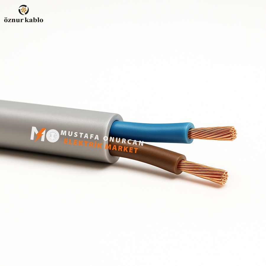 Öznur Kablo 2x1,5 mm NHXMH (Halogen Free)