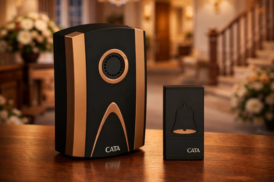 Cata Uzaktan Kumandalı Zil Kablosuz Kapı Zil CT-102