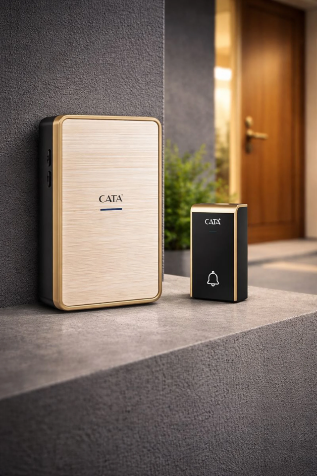 Cata Uzaktan Kumandalı Zil ( Lux Model ) Kablosuz Kapı Zili CT-104