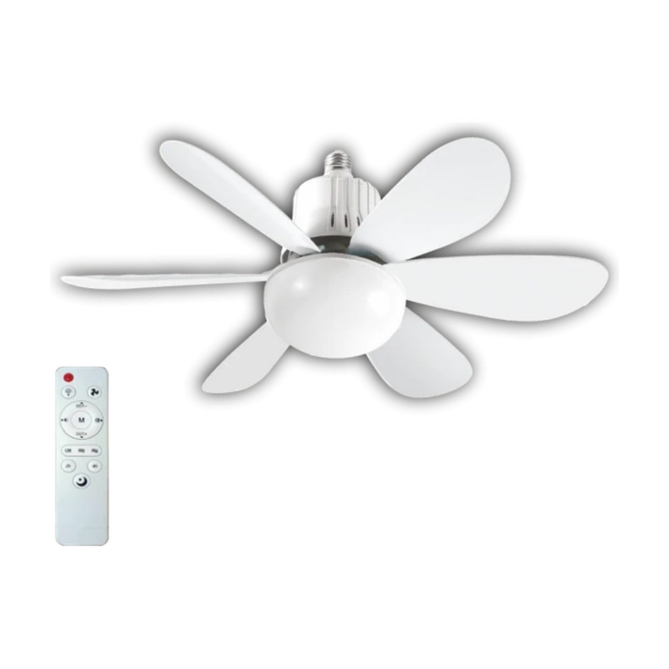 Cata Lodos Fan Led Ampul 62w 3 Renk Dimlenebilir CT-1154