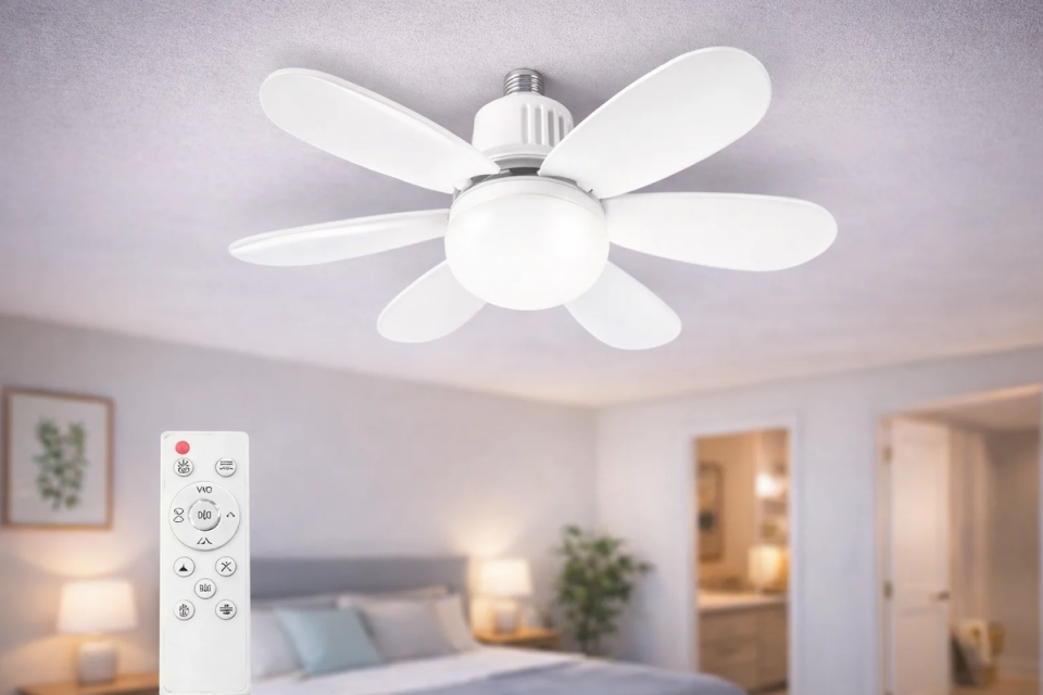 Cata Karayel Fan Led Ampul 82w 3 Renk Dimlenebilir CT-1155