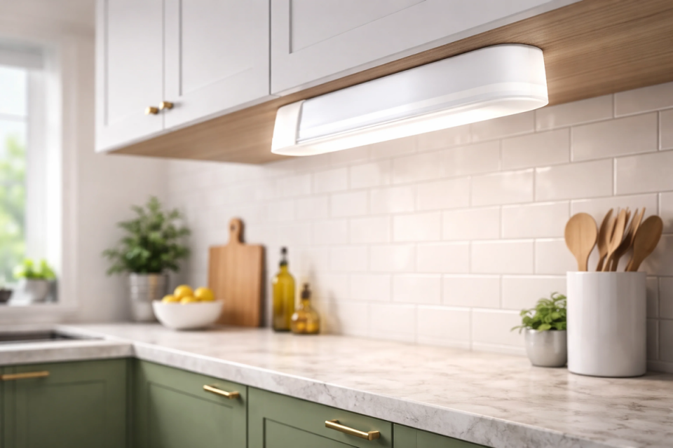 Cata 20w Yatay Ledli Bant Armatür (Beyaz) 60 Cm CT-2474B