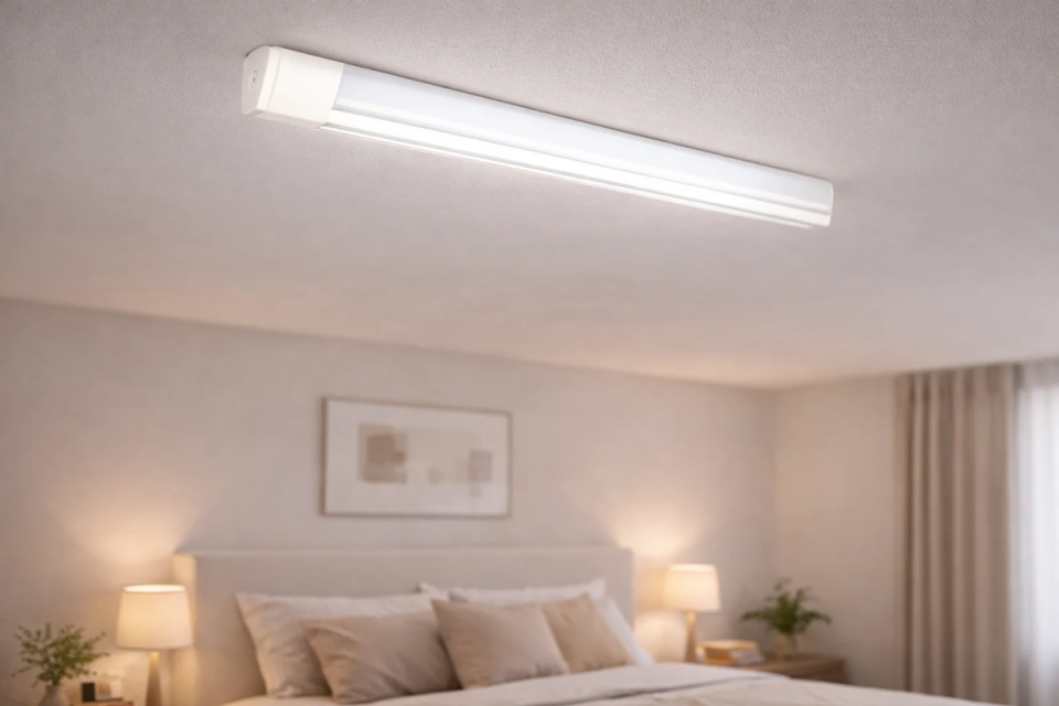 Cata 40w Yatay Ledli Bant Armatür (Beyaz) 120 Cm CT-2475B