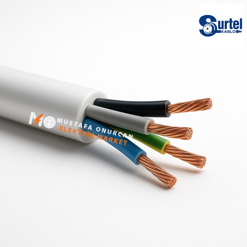Surtel Kablo 5x6 mm NYM (Antigron)