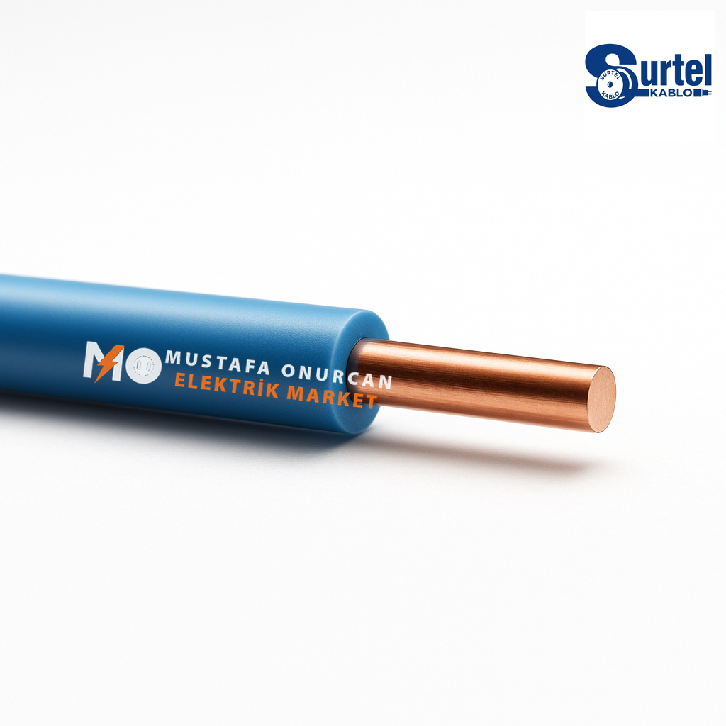 Surtel Kablo 2,5 mm NYA - Mavi