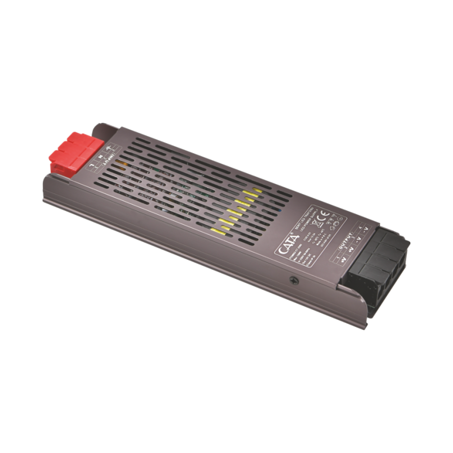 Cata 12,5 Amper Şerit Led Trafosu (150w) (Slim-fansız) Klemensli CT-2560