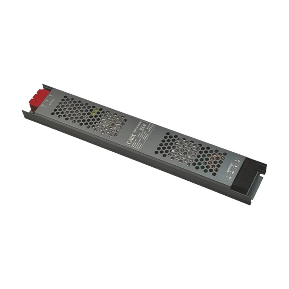 Cata 40 Amper Şerit Led Trafosu ( 500w ) (Süper Slim Fansız) Klemensli CT-2571