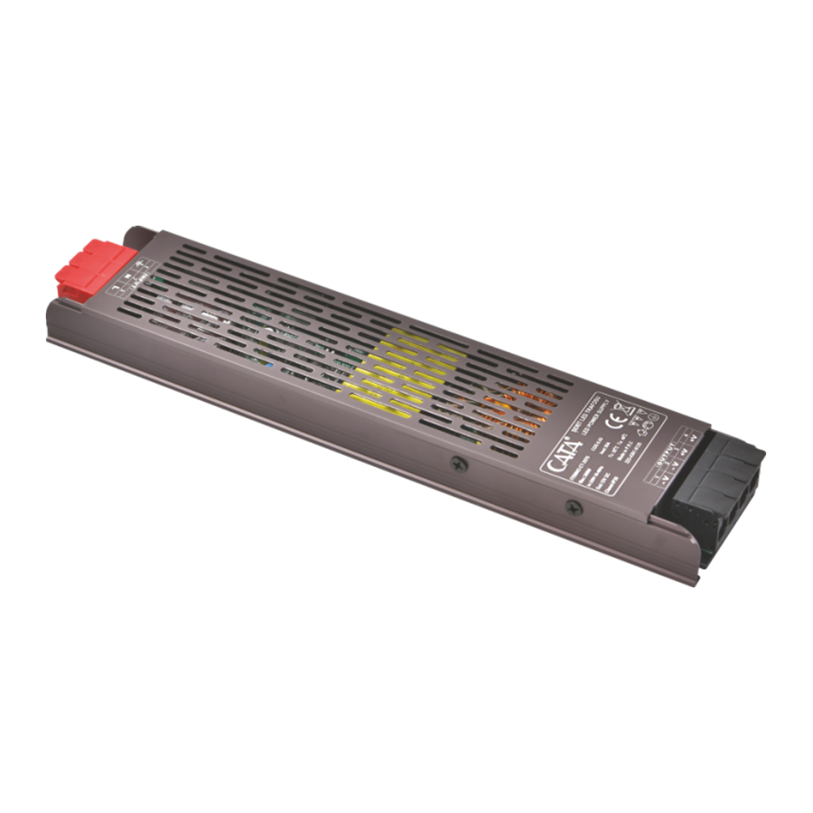 Cata 30 Amper Şerit Led Trafosu ( 360w ) (Slim-fansız) Klemensli CT-2578