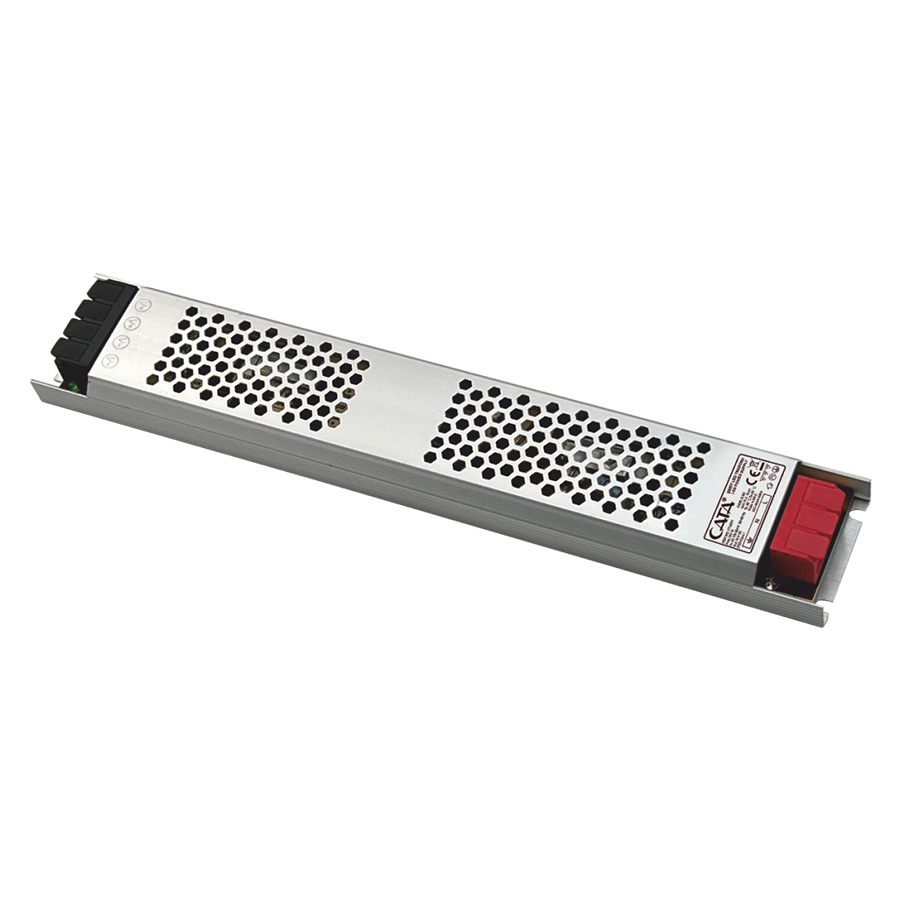 Cata 21 Amper Şerit Led Trafosu (250w) (Süper Slim Fansız) Klemensli CT-2677