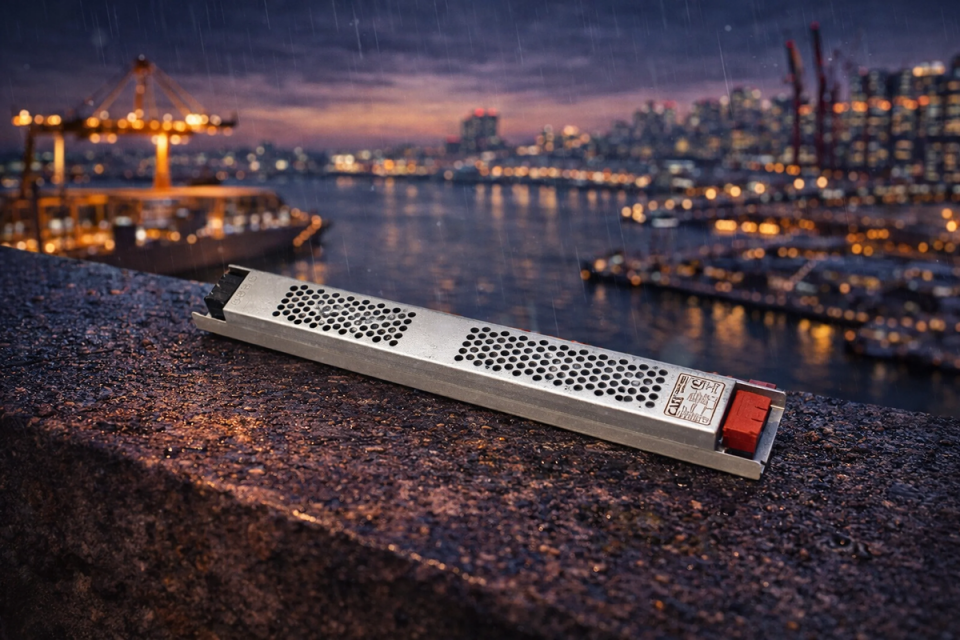 Cata 30 Amper Şerit Led Trafosu (400w) (Süper Slim Fansız) Klemensli CT-2678