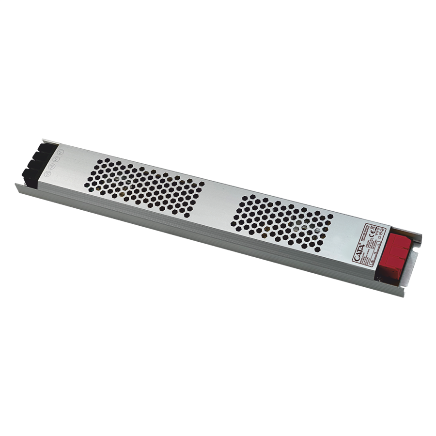 Cata 30 Amper Şerit Led Trafosu (400w) (Süper Slim Fansız) Klemensli CT-2678