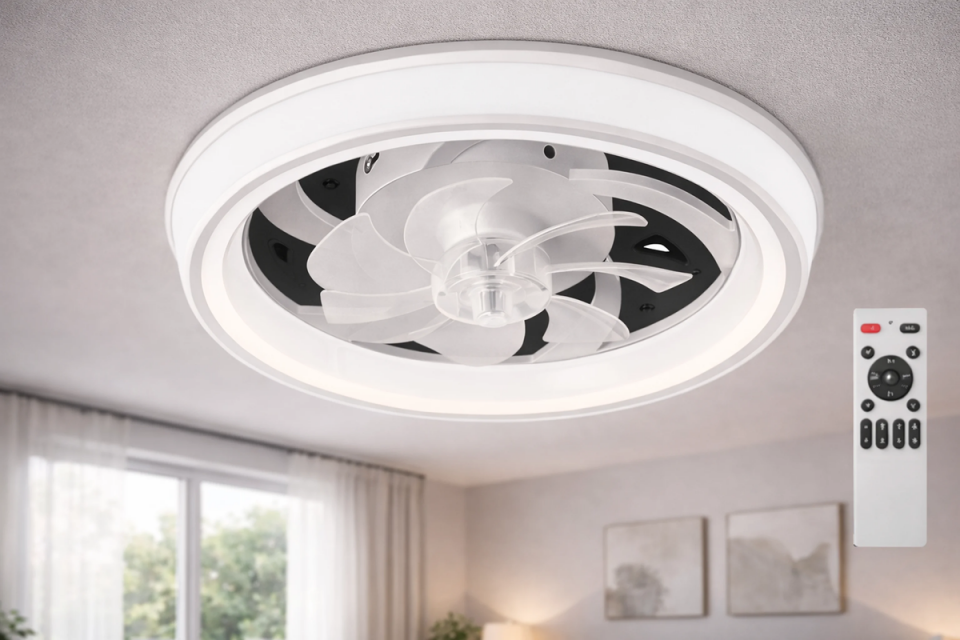 Cata Meltem Led Tavan Vantilatör 3 Renk Dimlenebilir CT-3010