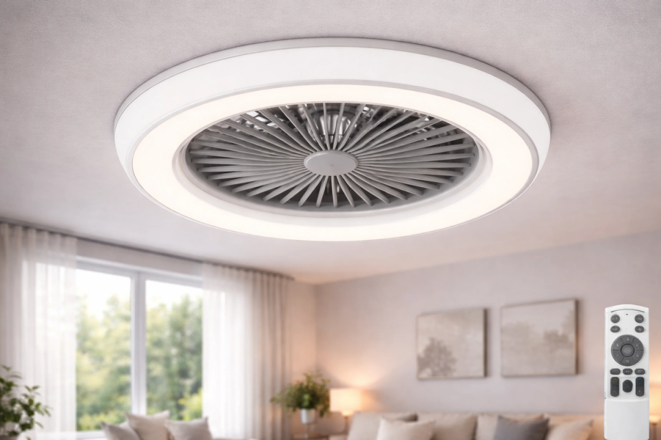 Cata Yıldız Led Tavan Vantilatör 3 Renk Dimlenebilir CT-3011