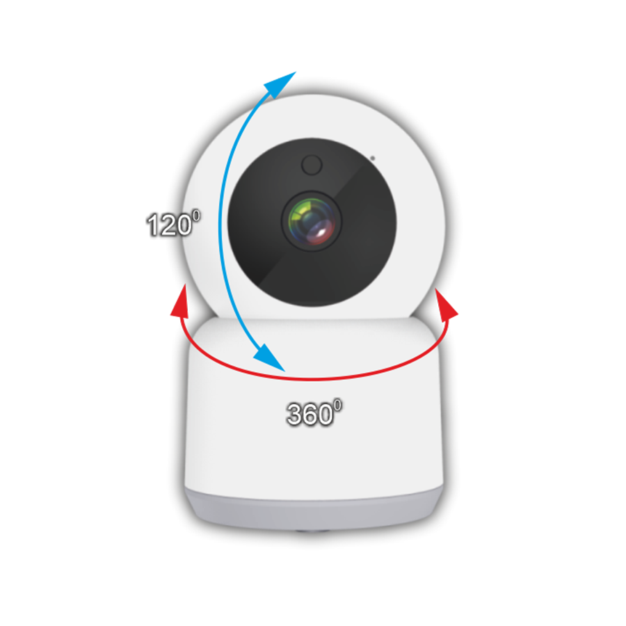 Cata Akıllı Ip  Kamera  Gece Görüşlü ( Full Hd-1080p ) Wi-fi Ayarlanabilir CT-4050