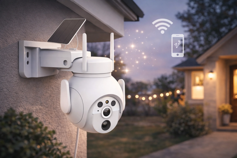 Cata Solar Wi-fi Kamera Akıllı Dış Mekan CT-4052