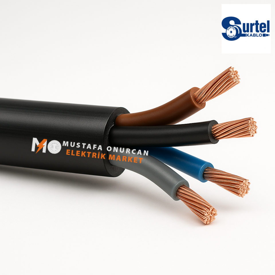 Surtel 4x16 NYY Kablo -