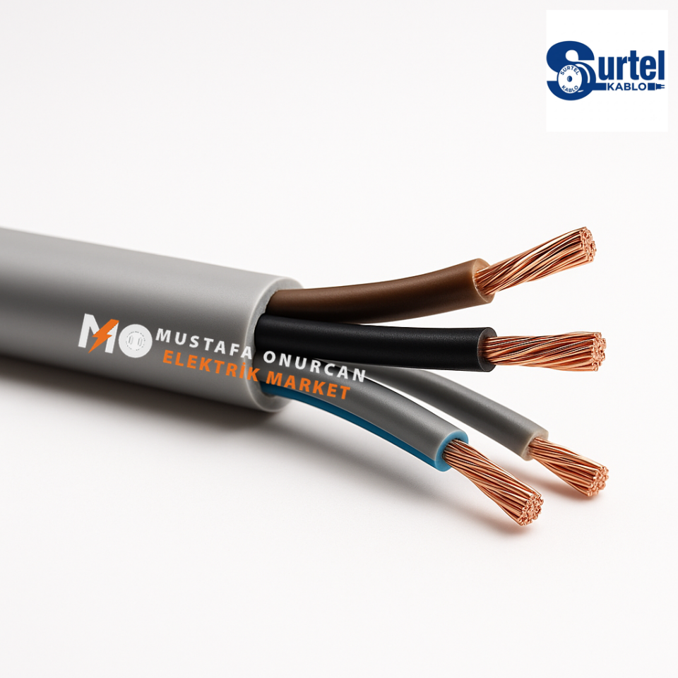 Surtel Kablo 4x6 mm NHXMH (Halogen Free)