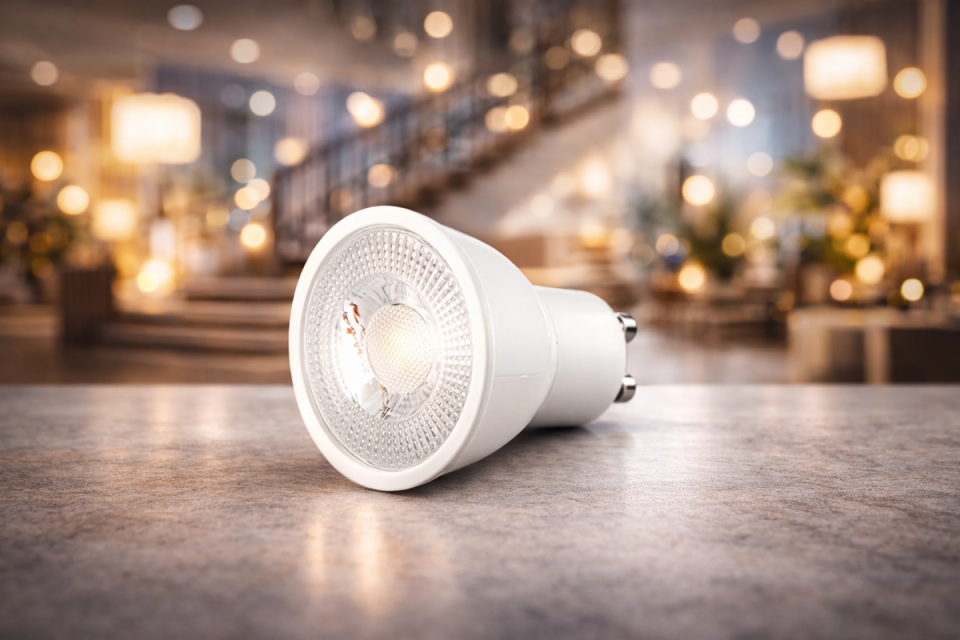 Cata 8w Led Ampul (Gu-10) (Amber) Çanak CT-4215A