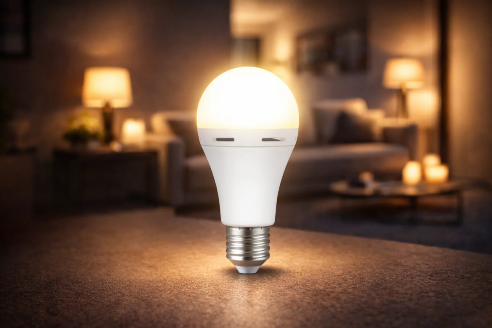 Cata 9w Şarjlı Led Ampul (Beyaz) E27 CT-4229